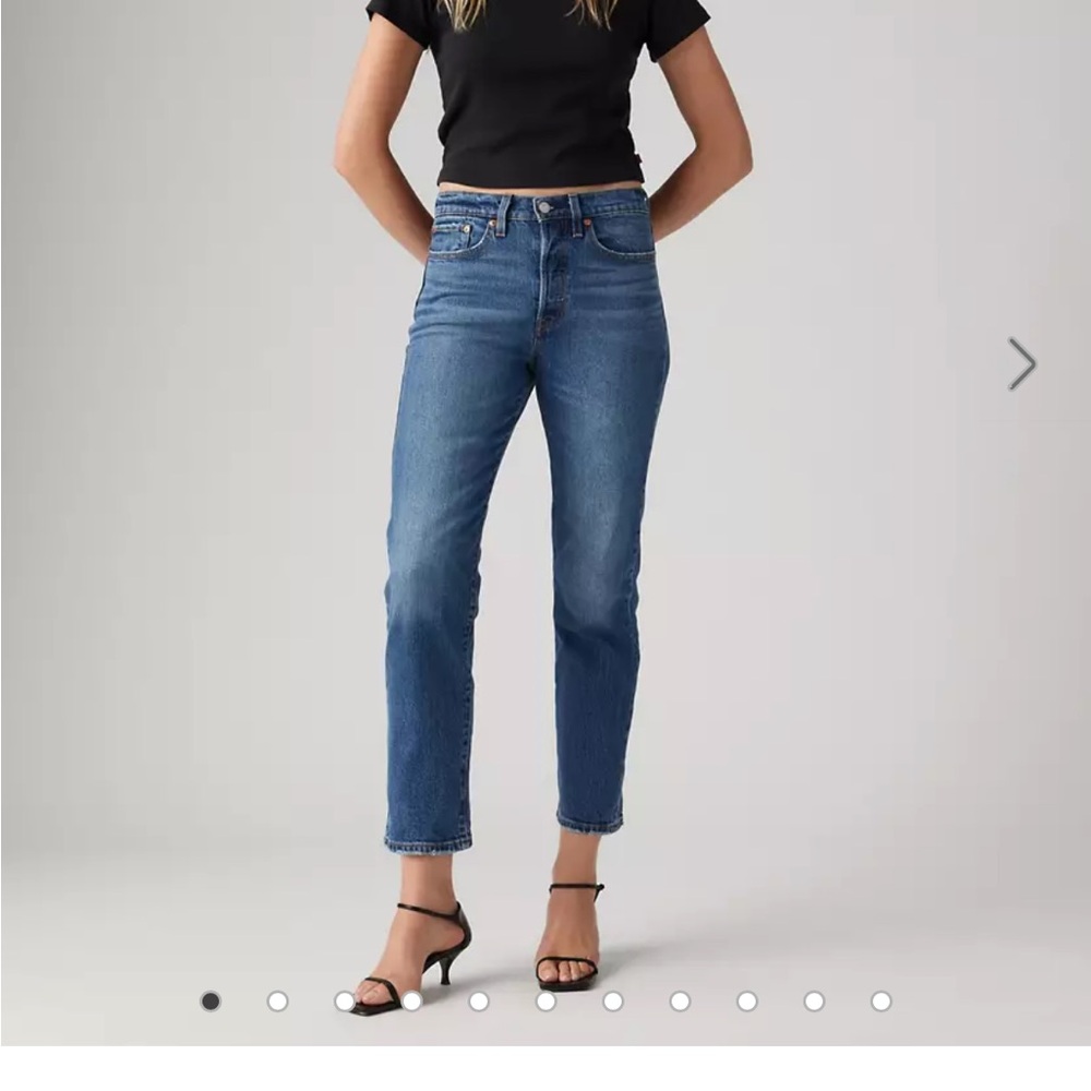 Levi's Classic Blue Straight Leg Jeans